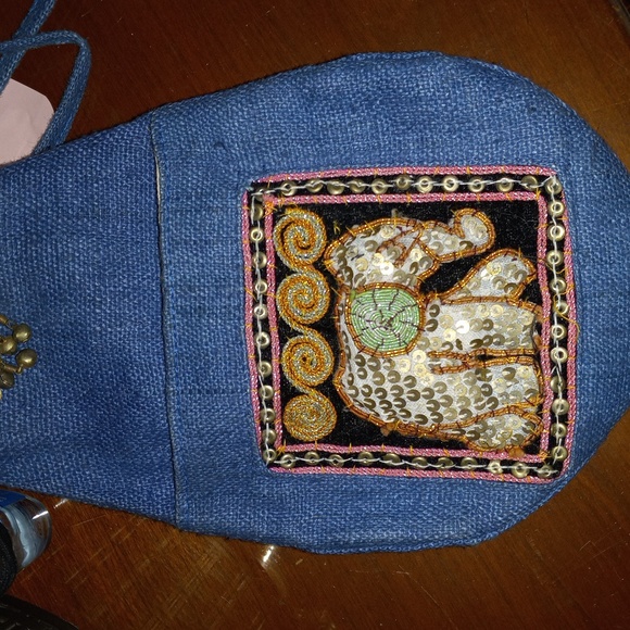 Handmade Jean handbag - Picture 6 of 7